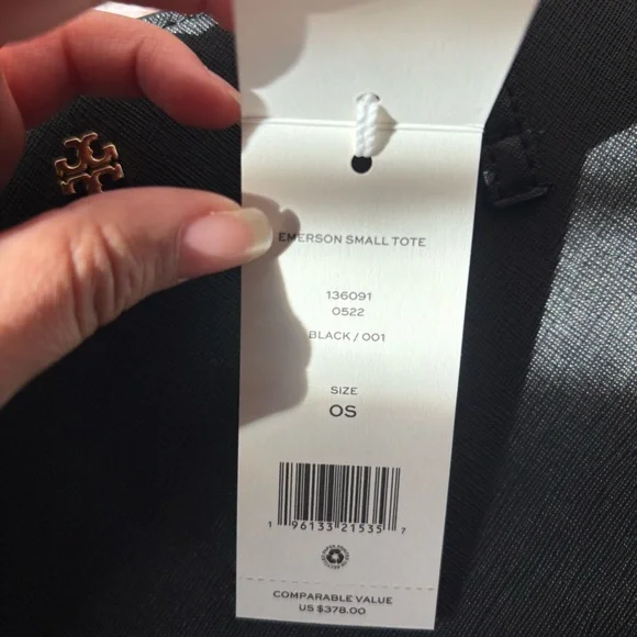 Tory Burch Emerson Leather Women's Tote - Picture 7 of 14